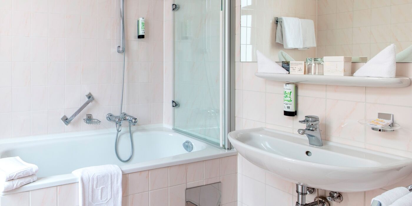 Badezimmer Hotel City Central Wien